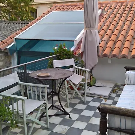 Under The Acropolis, Tiny Room, Big Terrace Apartment