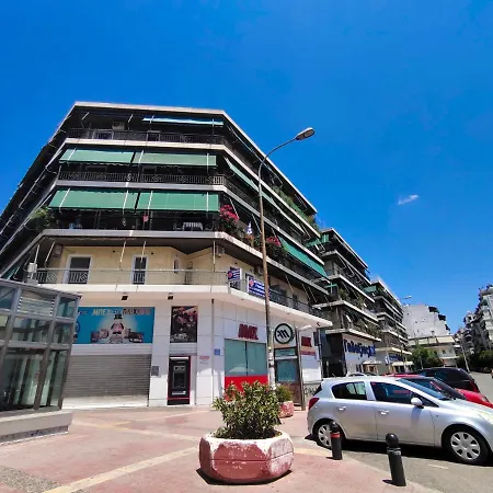 Wsd Hera Luxury Stylish 2bd With View Balcony Near Merto Lägenhet Aten