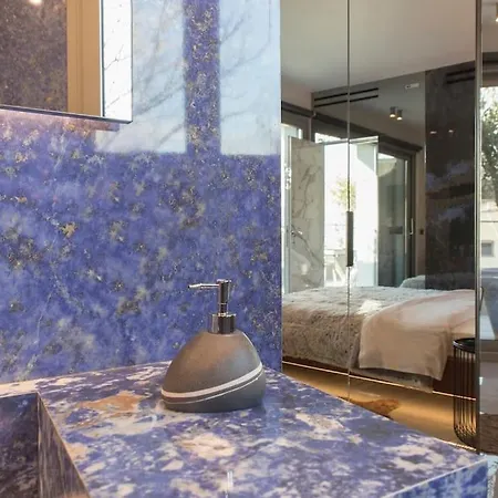 Luxury Acropolis View Apartment-living Stone Black Pearl Apartment