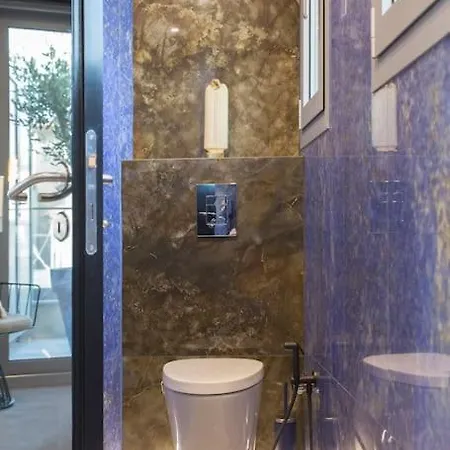 Luxury Acropolis View Apartment-living Stone Black Pearl * Athens