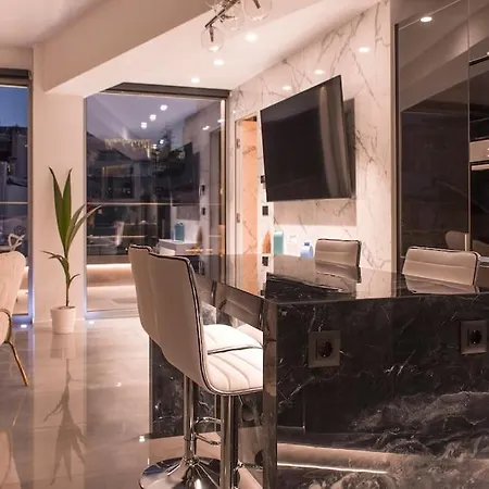 Apartment Luxury Acropolis View Apartment-living Stone Black Pearl *
