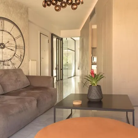Apartment Luxury With Parking-living Stone Silver Athens