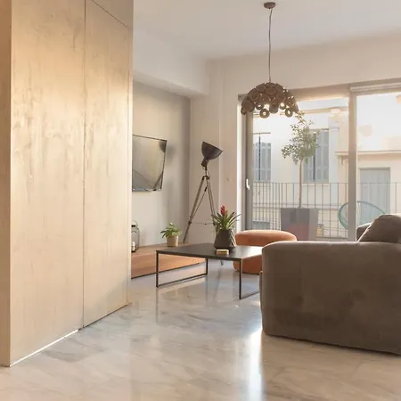 Luxury With Parking-living Stone Silver Apartment Athens