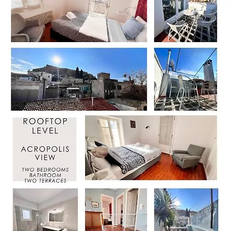 公寓 Athenian Getaway In Plaka With Acropolis View By Athenian Homes