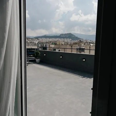 Apartment Stylish Studio View The Acropolis Athens