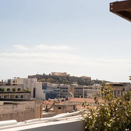 Apartment Private Rooftop - Acropolis View - Jacuzzi - Metro *