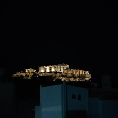 Aparthotel Three-apartment Building With Rooftop Access - Acropolis View