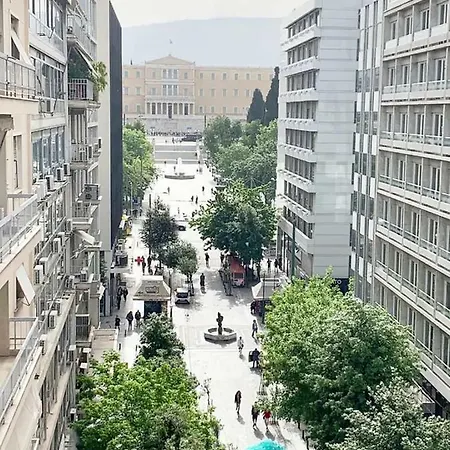 Apartment Cosmosdome. View In The Heart Of Athens! *