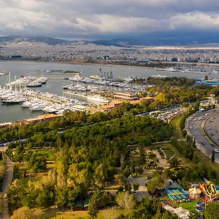 Athensblues Paleo Faliro Flisvos Marina 1 Bedroom Flat *