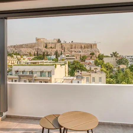 Apartment Cozy Deck Roof At The Foothills Of Acropolis *
