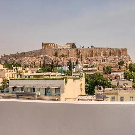 Cozy Deck Roof At The Foothills Of Acropolis *