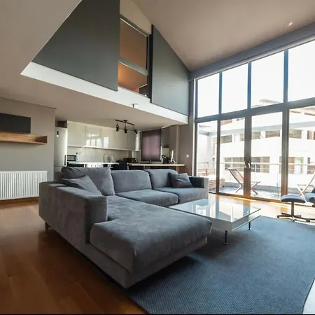 Apartment Minimal Brand New Loft Next To Subway Athens