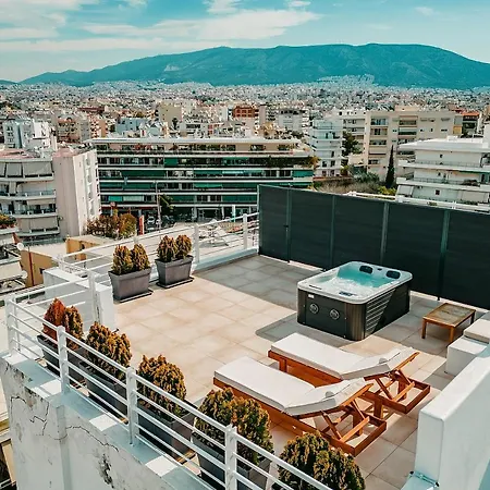 Apartment With Magical View & Jacuzzi Athens