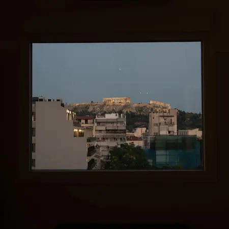 Apartment Stunning Acropolis View - 500m Metro - At Historical Center