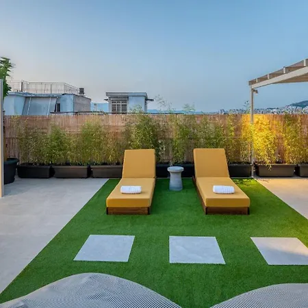 Penthouse With Magical Acropolis View From Balcony Apartment Athens