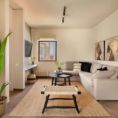 Penthouse With Magical Acropolis View From Balcony Apartment Athens