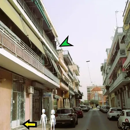 Appartamento Cozy & Bright 50m From Subway -agios Antonios Atene