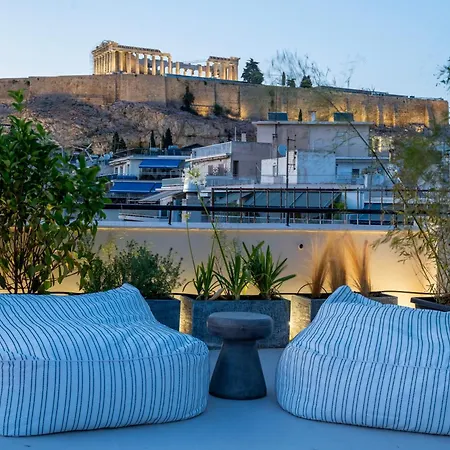 Apartment 3 Level Acropolis Penthouse With Roof Garden Oasis Athens