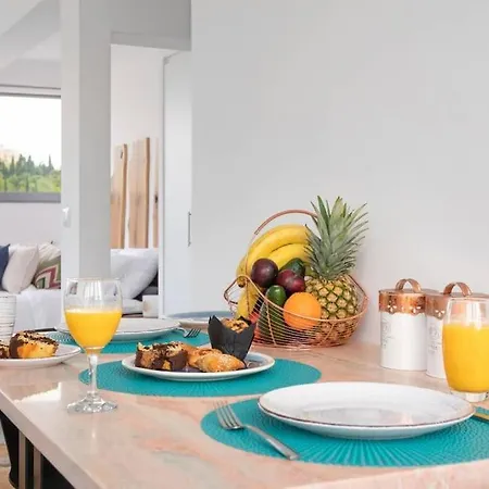 Aphrodite Penthouse W Acropolis View And Terrace Appartement Athene
