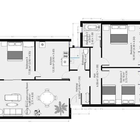 Spacious & Stylish 3-brm Near Acropolis Museum
