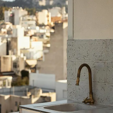 Rooftops Of - Areos Jacuzzi & View Apartment