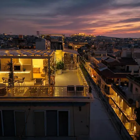 Rooftops Of - Areos Jacuzzi & View Apartment *