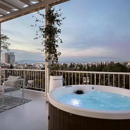 Rooftops Of - Areos Jacuzzi & View Athens