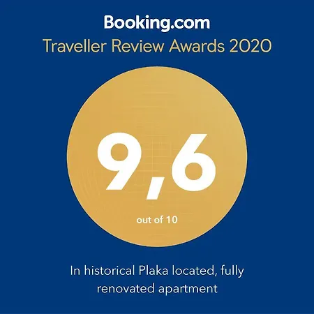 Apartamento In Historical Plaka Located, Fully Renovated *