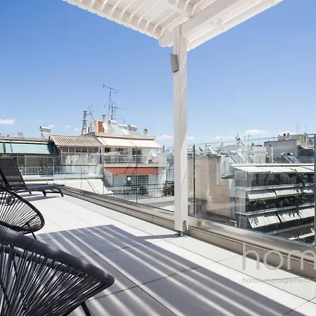 Palaska Str Homm Penthouse In With Amazing Terrace * Athènes