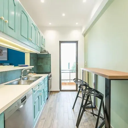 Apartment Glyfada Glass-walled Designed Athens