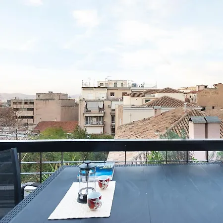 So - Charming 1bd Flat, Large Terrace, Acropolis View * Athens