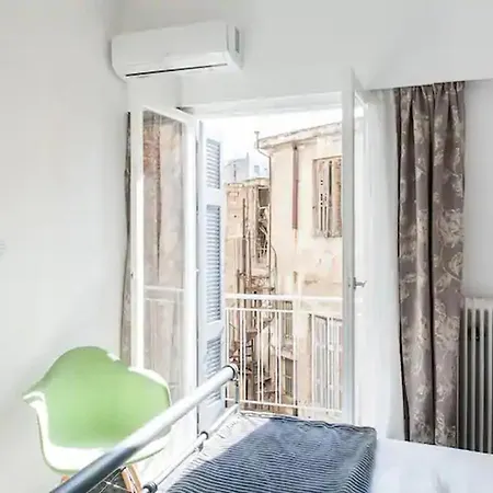 A Masterpiece In Plaka With Big Balcony And Acropolis View