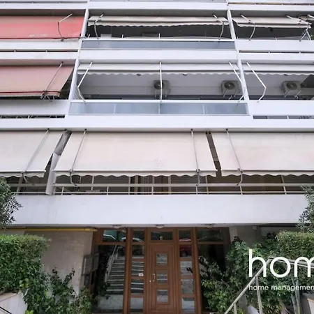 Riviera Homm Flat 4 Min Walk From Beach, Thiseos Str