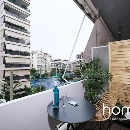 Apartment Riviera Homm Flat 4 Min Walk From Beach, Thiseos Str