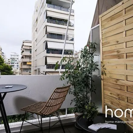 Apartment Riviera Homm Flat 4 Min Walk From Beach, Thiseos Str