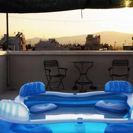 Unique - Spacious With Rooftop / Thissio Apartment