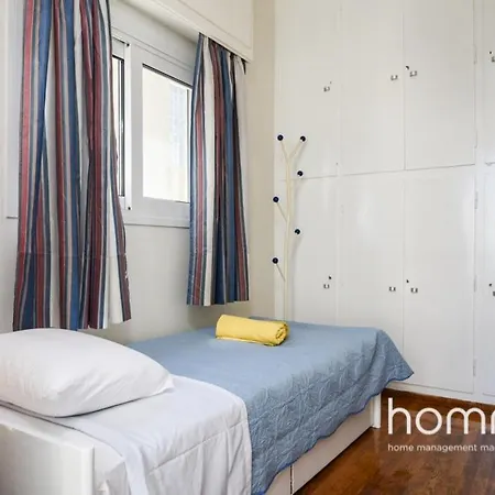 95m² Homm Spectacular Flisvos Marina Sea View Flat * Athens