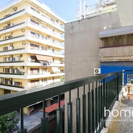 95m² Homm Spectacular Flisvos Marina Sea View Flat