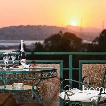 95m² Homm Spectacular Flisvos Marina Sea View Flat Athens