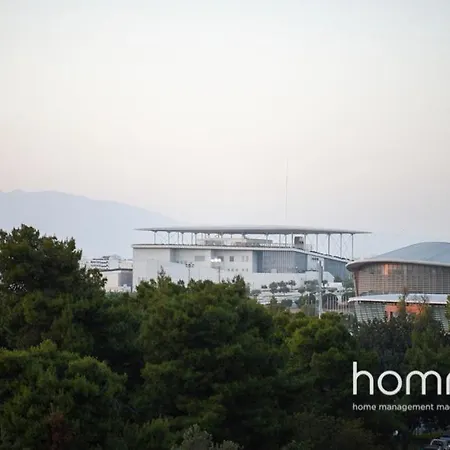 Apartment 95m² Homm Spectacular Flisvos Marina Sea View Flat *