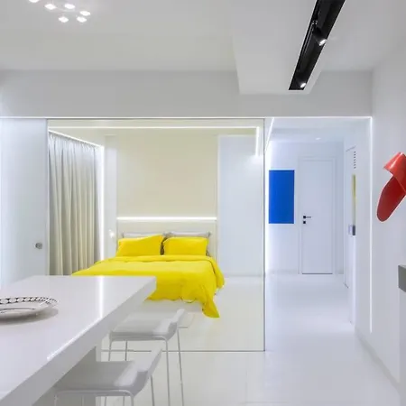 White Penthouse Apartment Athens