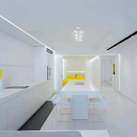 White Penthouse Apartment Athens