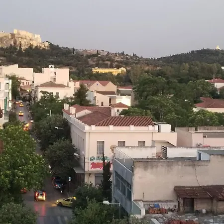 Enilion , Center With View To Acropolis Athens