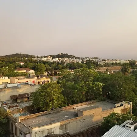 Enilion , Center With View To Acropolis