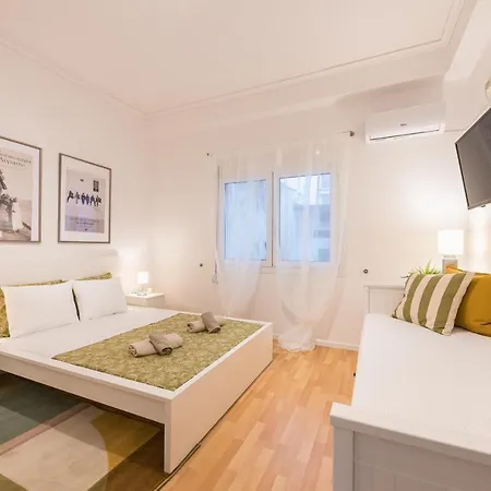At Megaro Mousikis St Semi Basement 1bed 2 Pers Apartment
