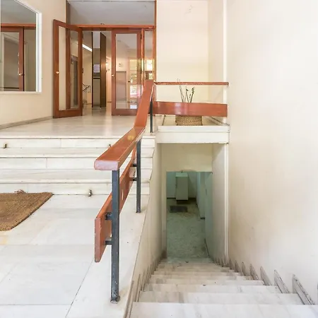 At Megaro Mousikis St Semi Basement 1bed 2 Pers Athens