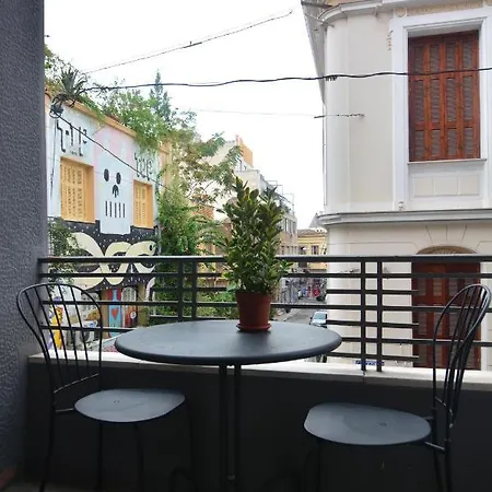 Bauhaus Building With Green Roof Top Terrace - Ep16 Apartment Athens