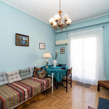 Acropolis View Vintage Style In Koukaki Apartment Athens