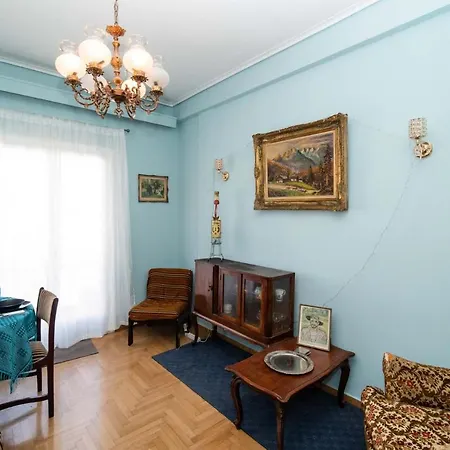 Acropolis View Vintage Style In Koukaki Apartment *