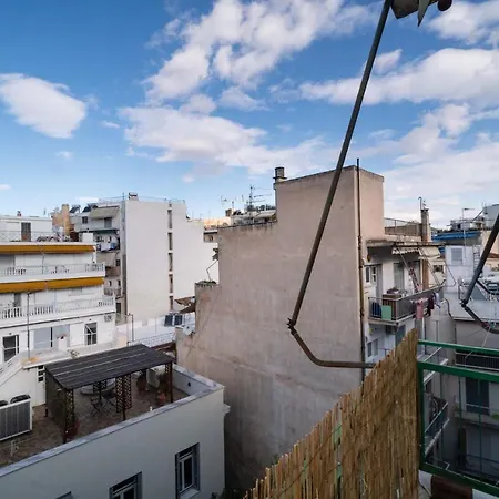 Apartment Acropolis View Vintage Style In Koukaki Athens